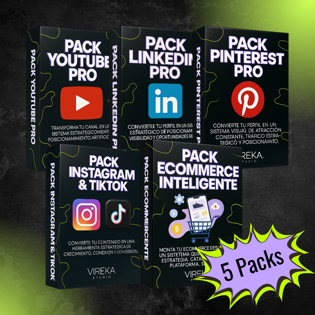 BUNDLE ECOMMERCE & VISIBILIDAD PRO – Sistema Total para Vender, Crecer y Automatizar en Todos los Canales (con ChatGPT)