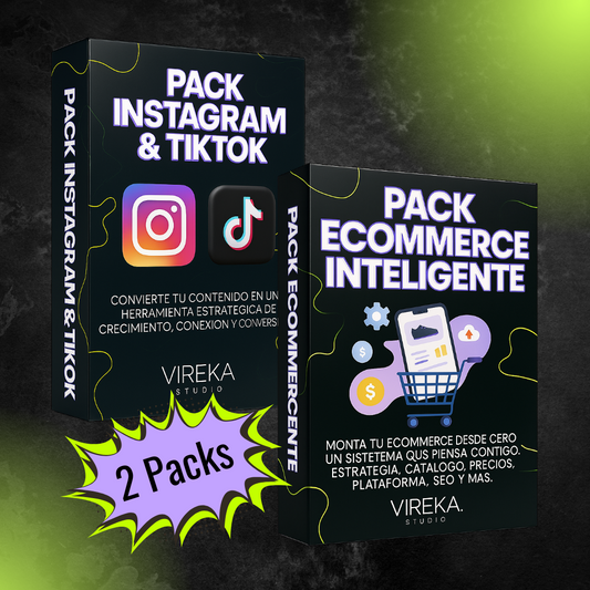 BUNDLE ECOMMERCE + INSTAGRAM & TIKTOK – Sistema Total para Vender y Crecer Online (con ChatGPT)